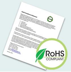 RoHS Compliance Certificate