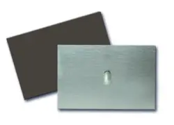 Magnetic Picture Hanger, 2 x 3 Inches, Satin Steel Finish (PH-2) PH-2