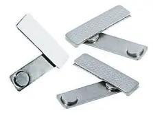 Name Badge Magnets w/Adhesive Backing