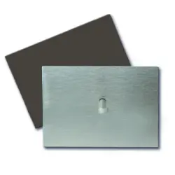 Magnetic Picture Hanger, 4 x 6 Inches, Satin Steel Finish (PH-10) PH-10