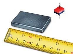 N35 NdFeB Bar Magnet Nickel Plated 35NE1878720-NI