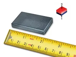 N35 NdFeB Bar Magnet Uncoated 35NE1878720