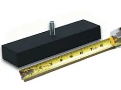 Heavy Duty Rubber Coated NdFeB Block Magnet