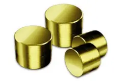 Gold Plated N35 Disc Magnet 35DNE1616-AU