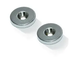 NdFeB Countersunk Ring Magnet 42NEG401108-CS-NI