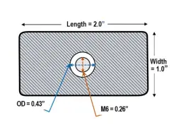 Counterbore Hole - Top View