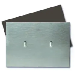 Magnetic Picture Hanger, 6 x 9 Inches, Satin Steel Finish (PH-25) PH-25