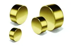Gold Plated SmCo Disc Magnet