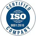 2021 ISO 9001 Certificate ISO 9001:2015 Certificate